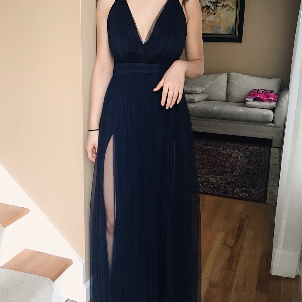 Tulle Prom Dress - Picture 3 of 4